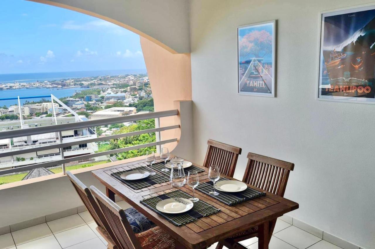 Appartement Hana Iti Breathtaking On The Ocean At The Entrance Of Papeete Papeete  Exteriör bild